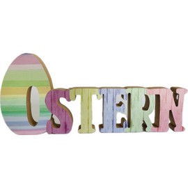 khevga Easter Table Decoration - Decorative Lettering Easter, 30 cm, Ideal for Spring Decoration, Easter Brunch & Festive Table Decoration
