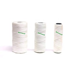 Barnwell White Braided Nylon Masons Builders Brick Block Line Bricklayers (250ft (75m))