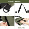 Tool Roll Bag with 5 Zip Pockets, Small Tool Bag,