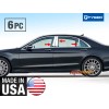 TYGER Fits 14-20 Mercedes S Class 6PC Stainless Steel Chrome