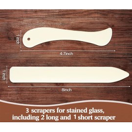 Curved and Straight Bone Folders - 3PCS Paper Creaser Set Scoring Tool,Bone Folder for Paper Folding - Paper Scoring Tool for Folding Paper Crafting Scrapbooking,for Paper Leathercrafts Bookbinding