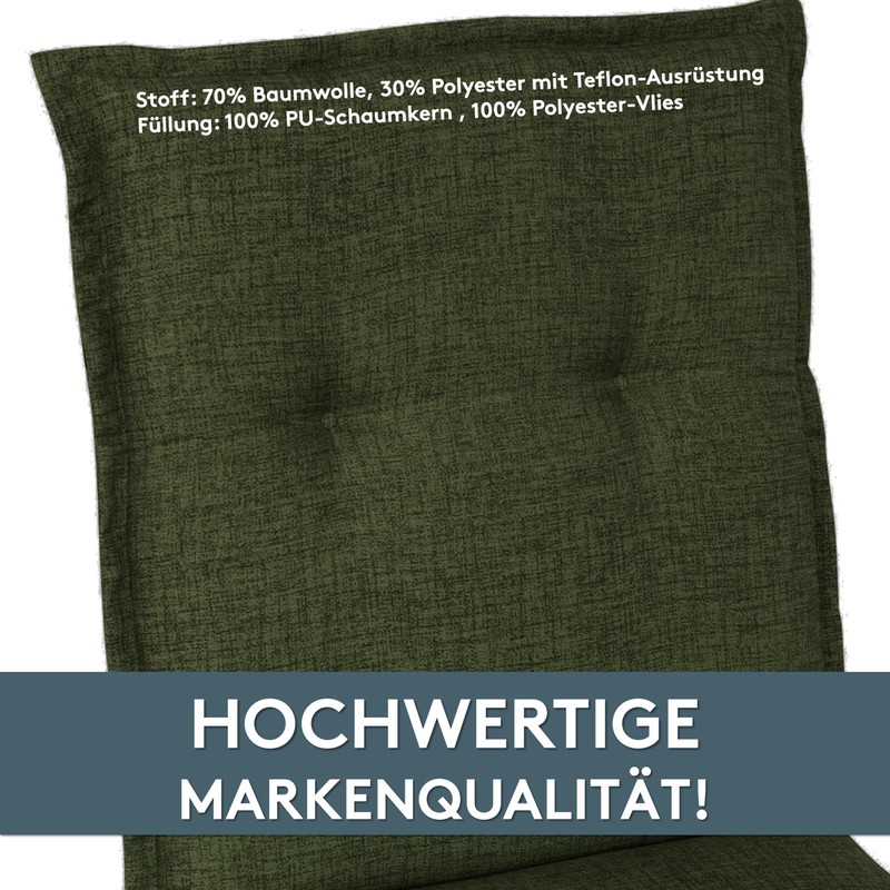 Lileno Home Garden Chair Cushions Set of 2 – High