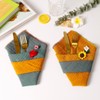 10 Pack Cloth Napkin Double-Layer 100% Cotton Table Dinner Napkins