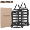 PETAC GEAR Tactical Car Seat Back Organizer | Rigid Molle