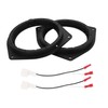 X AUTOHAUX 2 Set Speaker Spacer Ring Tweeter Speaker Spacer