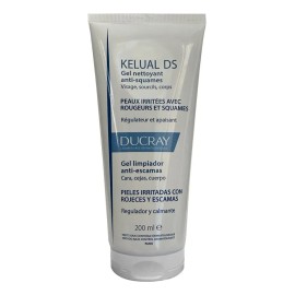Ducray Kelual DS Gel Espumoso para piel con enrojecimiento y descamación 200 ml