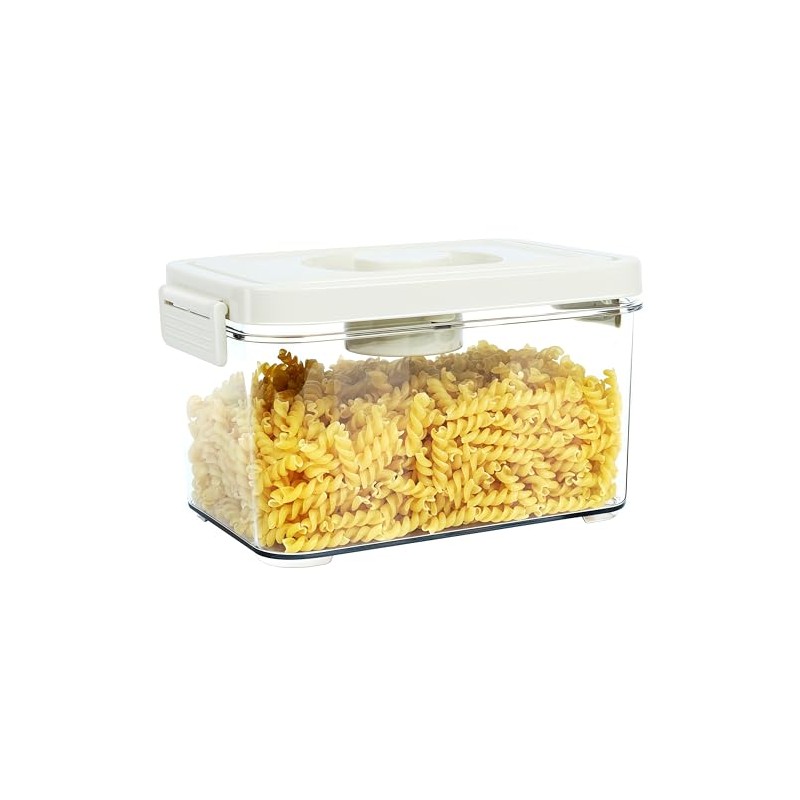 Vacuum Food Storage Container – Press-to-Seal Airtight Box, Durable PET,