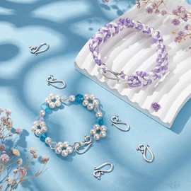 Pandahall 40 Sets 20.5mm Drop Tibetan Silver Toggle Clasps, Lead Free and Cadmium Free, Antique Silver