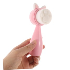 Healeved Facial Scrubber for Deep Cleansing Soft Manual Brush for Exfoliation and Makeup Removal Handle Dual-sided Design for Travel and Daily Skincare Routine