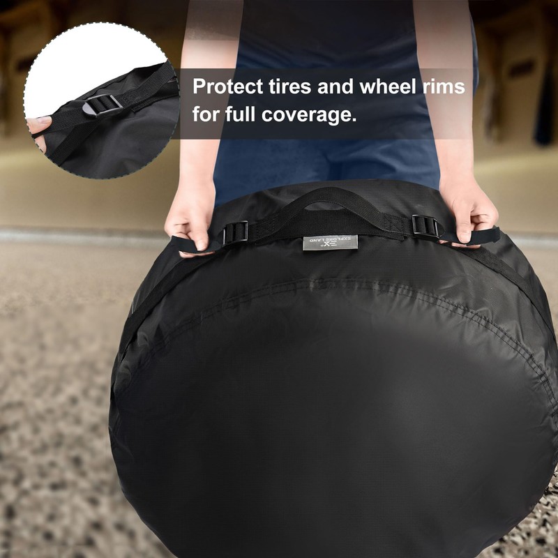 Explore Land Tire Cover with Handle 4P Fit Diameters 32''-34.75'',