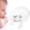 INHEMING Hamster Plastic Wheel, 7 Inch Hamster Flying Saucer, Exercise