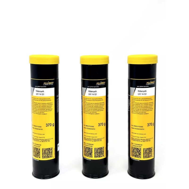 Klubersynth UH1 14-151 Lubricating Grease for Food Industry, 370g, 1