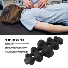 Back Stretcher for Lower and Middle Back Spine Massager Pilates Reformer Waist Back Neck Relaxation Cracker