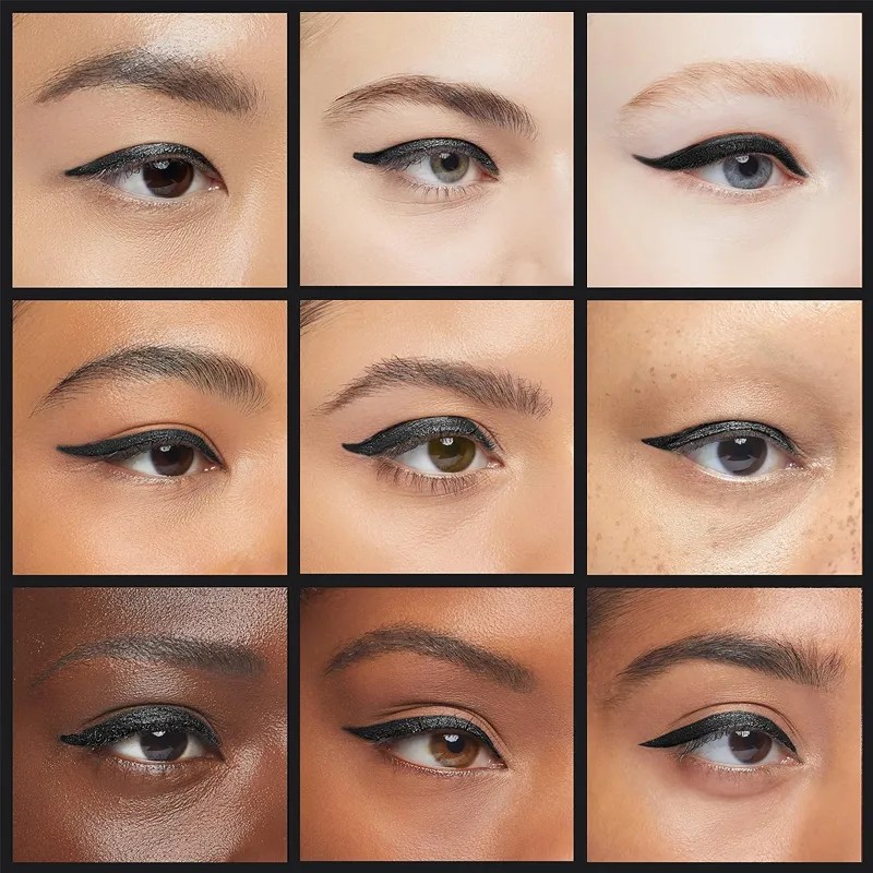 Lápiz Delineador De Ojos En Gel, Maquillaje Rico, Duradero E