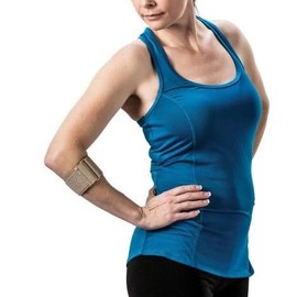 AT Surgical Moore Medical Tennis Elbow Brace for Men & Women, Tendonitis Elbow Brace & Strap Golfers Elbow Brace Beige - One Size Fits Most (2)