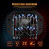 Auxbeam 5Inch LED Pod Lights, 72W Flush Mount Driving Strobe