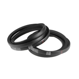 sourcing map A1245 V-Belts 1245mm Inner Girth 13mm Top Width 8mm Thickness A-Section Rubber Drive Transmission Belt 2pcs