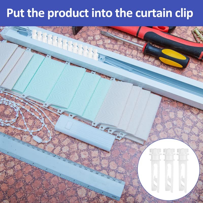 Vertical Blind Replacement Parts Repair Tabs White Stems for Window