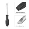 sourcing map Mini Slotted Screwdriver, 5.0mm Flat Head with Non-Slip