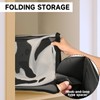 Clothes Hanger Organizer Holder, Rigid Hanger Storage Containers with Transparent