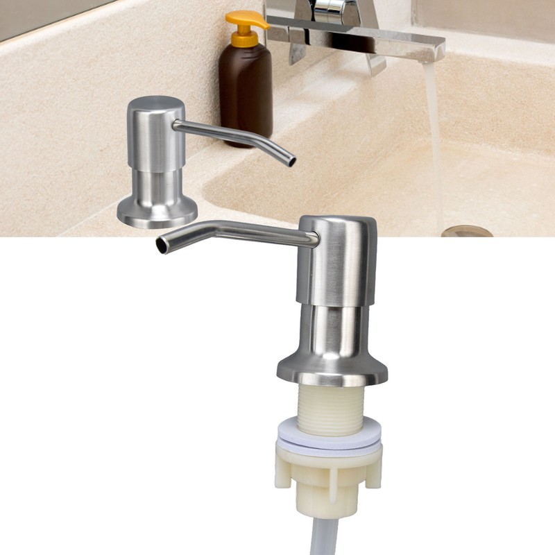 Soap Dispenser Liquid Pump Head Built In Sealed with Extension