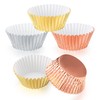 300 Pieces Foil Metallic Cupcake Cases, Muffin Cakes Paper Liners