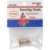 Colonial Needle SST-5 Raised Edge Thimble, Size 5