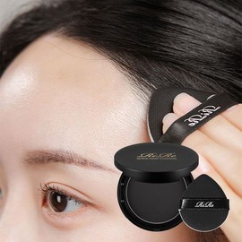 Lir Quick Hair Cover Cushion 1+1 Total 2 Pieces Empty Hair Bucker Gray Gray Cover 36061411 Hair Cushion_Natural Black 2 Pieces / 리르 퀵 헤어 커버 쿠션 1+1 총2개 빈모버커 새치커버36061411 헤어쿠션_내추럴블랙2개