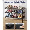 Kitsure Shoe Rack - Non-Woven Shoe Rack Shelf, Shoe Organizer