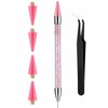 SinceReal 6 Pcs Rhinestone Picker Tool, Rhinestone Picker Dotting Wax