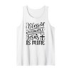 Blessed Assurance Jesus is Mine Tank Top