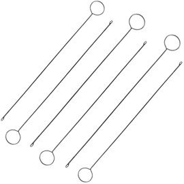 6 Pcs Sewing Loop Turner Hook, Crochet Sewing Supplies, Stainless Steel Loop Turner Hook for Fabric, Strips, DIY Accessories