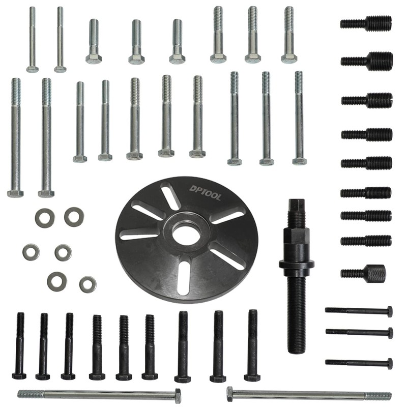 Harmonic Balancer Puller Removal & Install Tool Kit Flywheel Remover