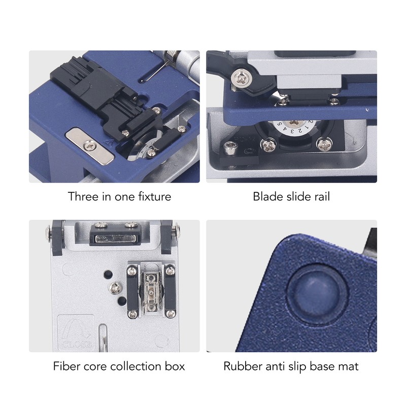 3 in 1 Fiber Cleaver Auto Blade Return 12 Surface