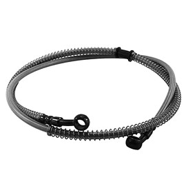 Braided Hydraulic Brake Hose Line Pipeline For Chinese GY6 Scooter ATV Dirt Bike Go Kart 10mm Banjo Ends (23.6''/60cm)