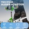 Two Stage Auger Adapter Suitable for 3/4" and 7/8" Internal
