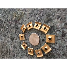 HVAC 10 HVAC system and automotive military sheet metal clip nuts spring clasp new