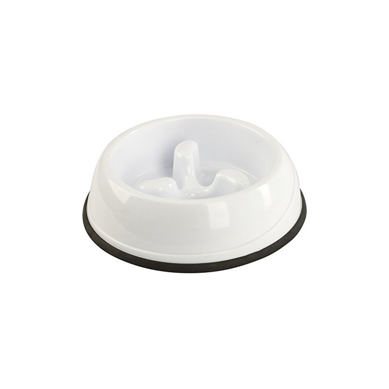 Kerbl Anti-Dribble Plastic Bowl, 1000 ml, White