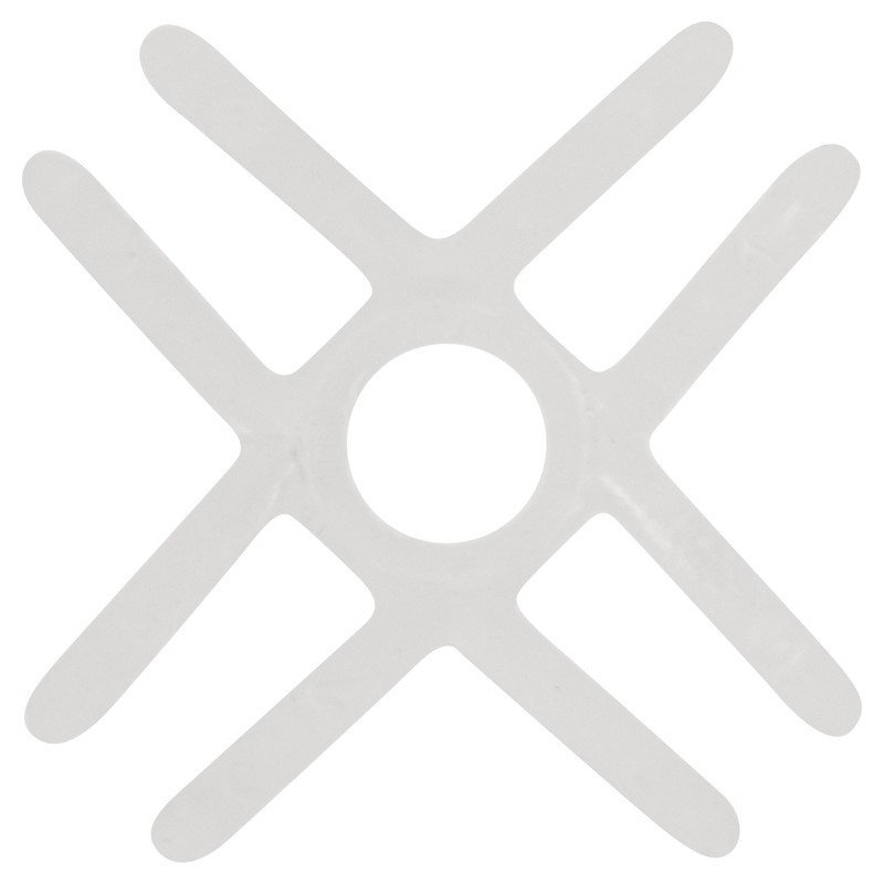 CRL CPDC4 Clear Plastic 90 4-Way Display Connector