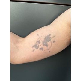 4 Sheets of Long-Lasting Compass Tattoos World Tattoos Semi-Permanent Tattoos Semiwelt4