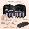 19 pc STARTER KIT w/BRUSHES & CASE (LIGHT) Mineral Makeup