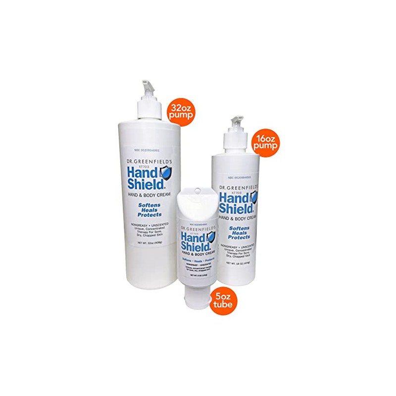 Dr Greenfield's HandShield Hand and Body Cream - 16 ounces