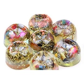 Orpanit® Orgonite Pocket Flatterer "Sphere" I 100% Real Orgonite I Protection Against EMF, 5G, Haarp, Radio Radiation I Real Orgone Energy for More Harmony I Health I Healing Stones