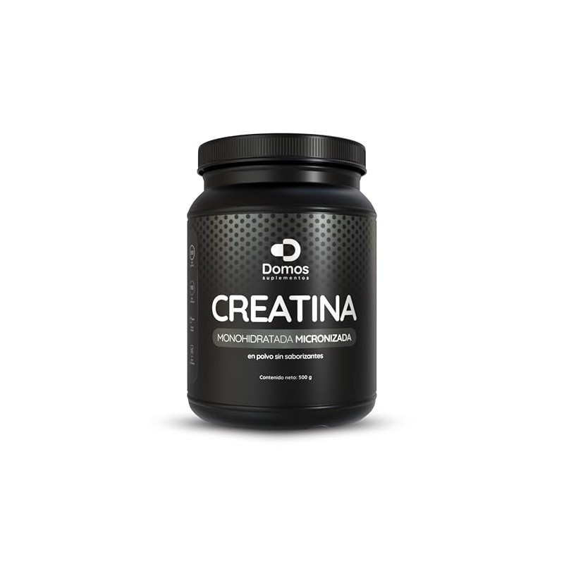 Suplementos Domos Creatina Monohidratada Micronizada 500 Gramos Polvo Alta Pureza