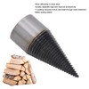 Firewood Bit Ti Coating Carbon Steel Efficient Cutting Wood Splitter
