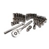 CRAFTSMAN OVERDRIVE 49-Piece Gunmetal Chrome Mechanics Tool Set, Standard SAE/Metric