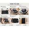 Portable Folding Laptop Desk Bed Tray Table with Foldable Legs