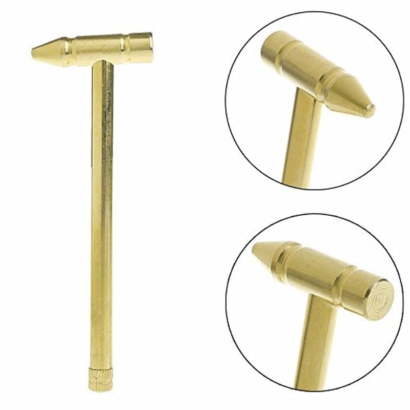 Brass Hammer, 5 in 1 Multifunction Dual Head Micro Hammer