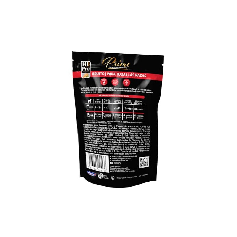 Alimento Húmedo para Perro HI MULTIPRO Prime (Caja con 8