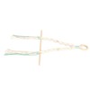 Macrame Paper Towel Holder Wall Mounted Hanger Cotton Rope Synthetic